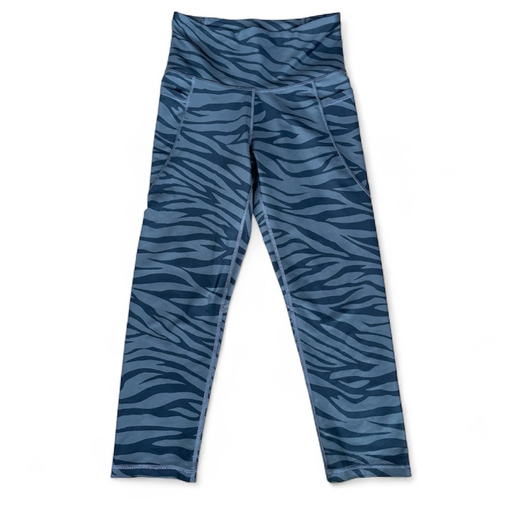 Women's Old Navy Active Tiger Stripe Leggings Size Small